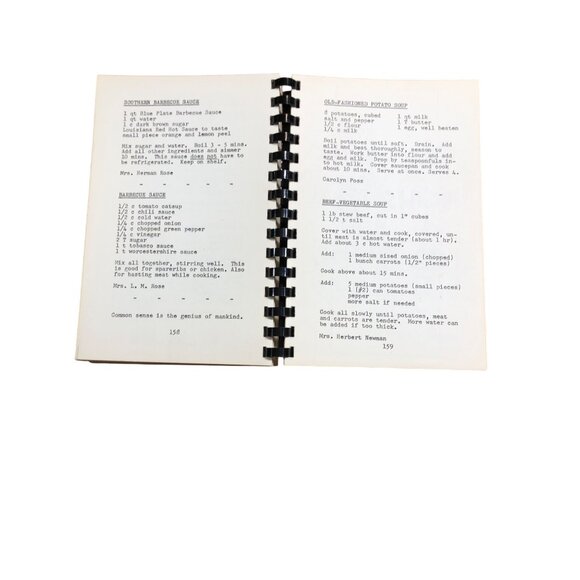 Calvarys Cook Book Spiral Bound Vintage Community Church Recipes - Picture 6 of 9
